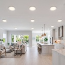 Installed in a ceiling