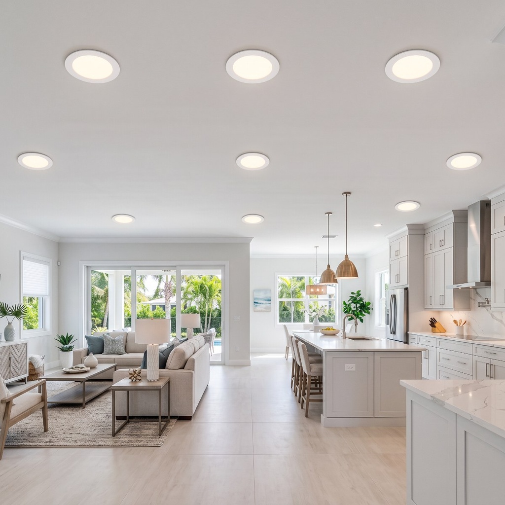 Installed in a ceiling