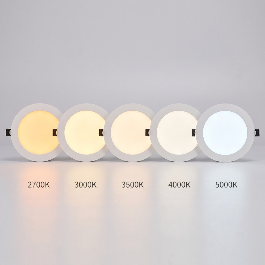 5 color temperatures