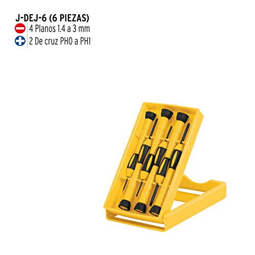 21381  Precision Screwdriver Set 6 Pcs Pretul