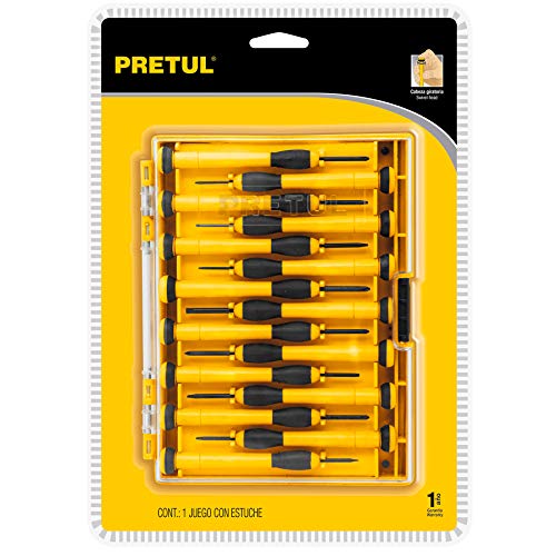 21381  Precision Screwdriver Set 6 Pcs Pretul