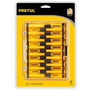 21381  Precision Screwdriver Set 6 Pcs Pretul