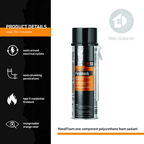 P30192  FIREBLOCK LOW PRESSURE POLYURETHANE FOAM SELANT 24OZ