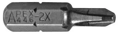 Apex #2 x 1 in Phillips Screwdriver Bit