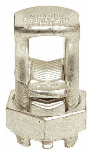 Split Bolt Connector #4 CU/AL with Spacer