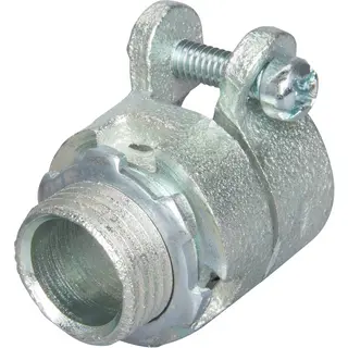 1 in Rigid/IMC Straight Connector, Steel-