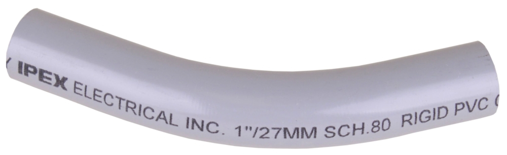 80EE2045 1 PVC ELBOW 45 SCH 80