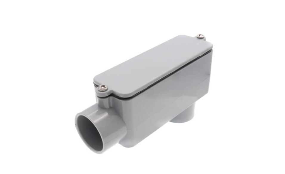 1 in PVC LB Conduit Body-