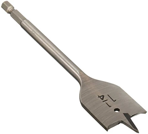 Flat Spade Drill Bit – 1-1/4 in x 6 in