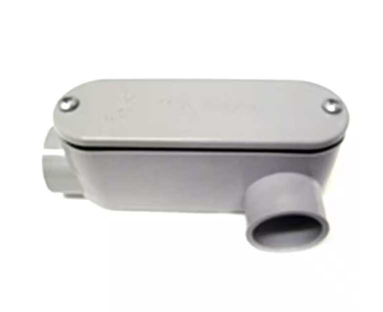 [SLL40S] SLL40S  1-1/4" PVC LL Conduit Body