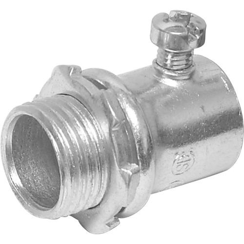 [634S] 634S 1-1/4" EMT SS CONNECTOR  STEEL 25-BOX
