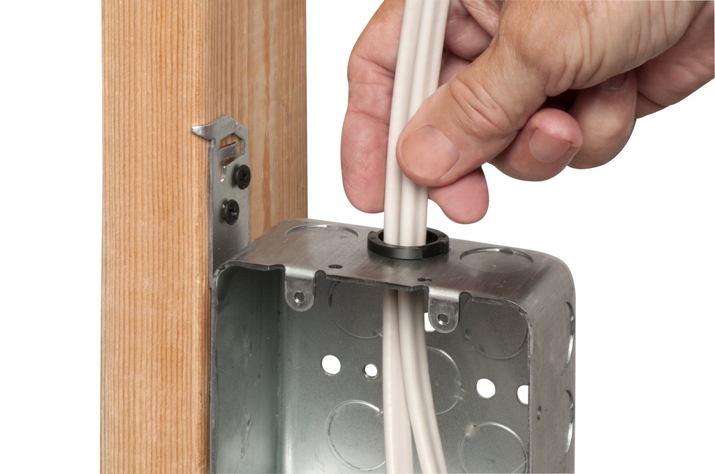 1/2 in NM (Romex) Double Connector-