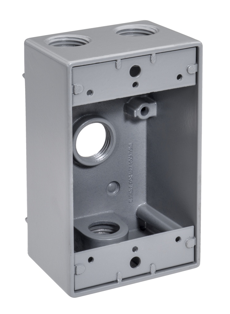 B-5V 1/2 -3 HOLE SGL GNG BX(2