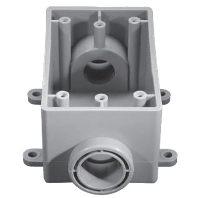 1288 1/2'' 2-HOLES 1-GANG TYPE FSE BOX