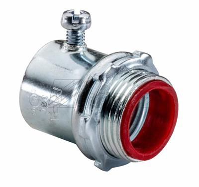 631SI 1/2'' SS CONNECTOR  STEEL INS 50/500PK