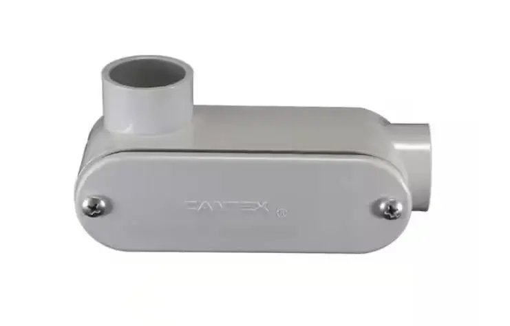 SLL10S  1/2" PVC LL Conduit Body ELBOW