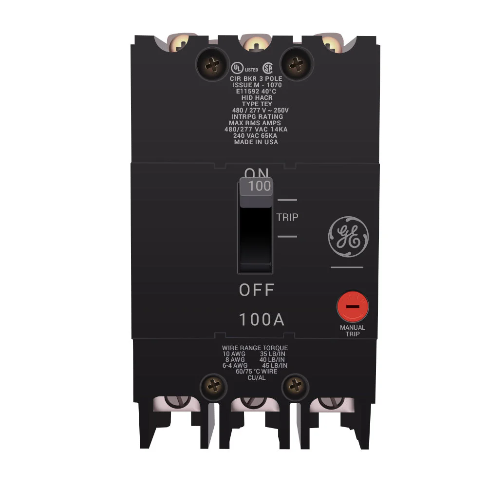 TEY3100    100A.277/480V.3P.TYPE.TEY
