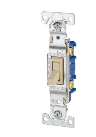 1301V  SWITCH 15A  IVORY EATON