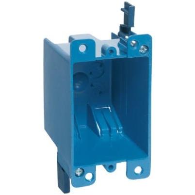  B114R   14 cu. in. PVC Old Work Electrical Outlet Box (1-Gang )