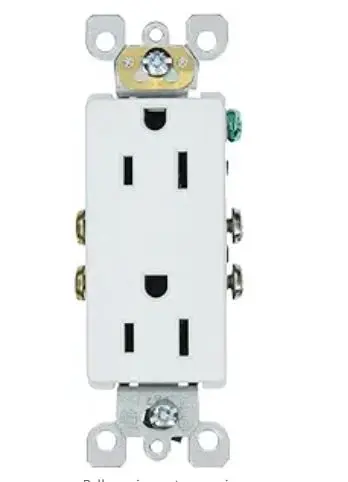 LEV5325-SW  15A  125V  DEGO  DUPLEX  SELF/GRD