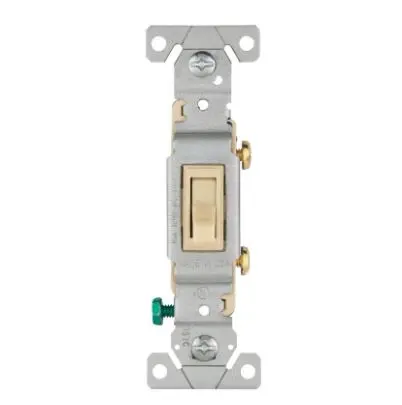 1301-7V  15A SP. SWITCH . IVORY