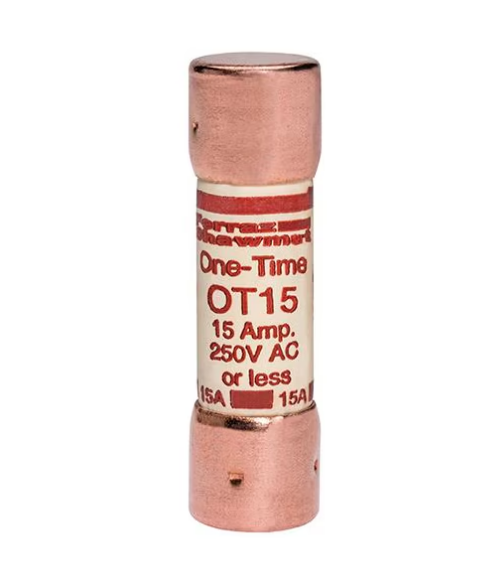 OT15    15A.  250V.O/T.FUSE   KON15