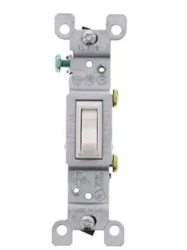 1301W LEV1451-2W  15A 120V S/P SWITCH 