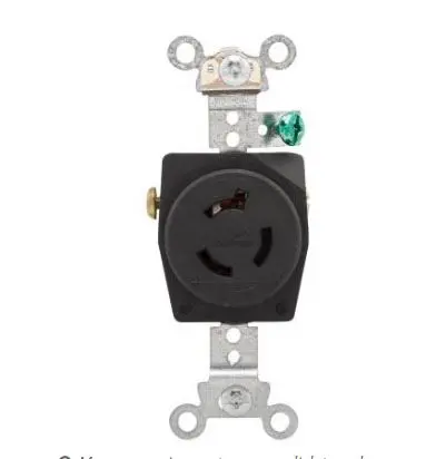 CWL615R  15A.250V. 2P 3W. RECPTACLE