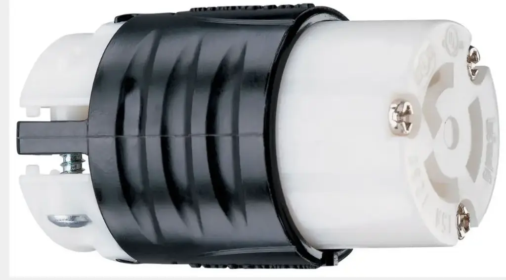 L515C  15A. 2P 125V .3W. CONNECTOR