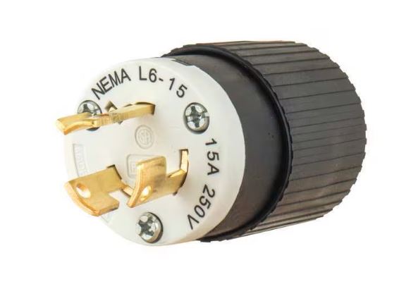L615P  15A.2P.250V.PLUG.