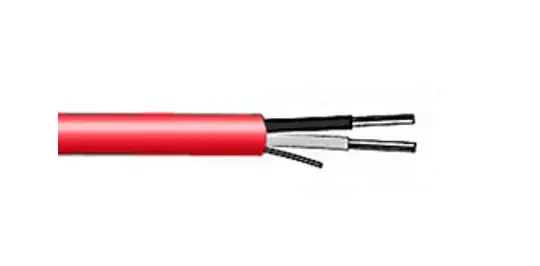45111204  16/2  SOL FPLP PLENUM 1M RL RED CABLE