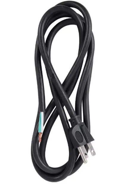 163PTCS068  16/3 SJTW Power Cable, 6 ft, Gray