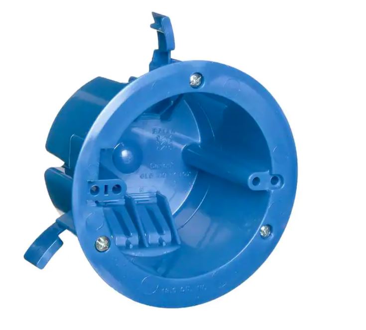 [BOX-RC18 402718] BOX-RC18 402718  18 cu. in. 1-Gang Old Work Round Ceiling Electrical Box