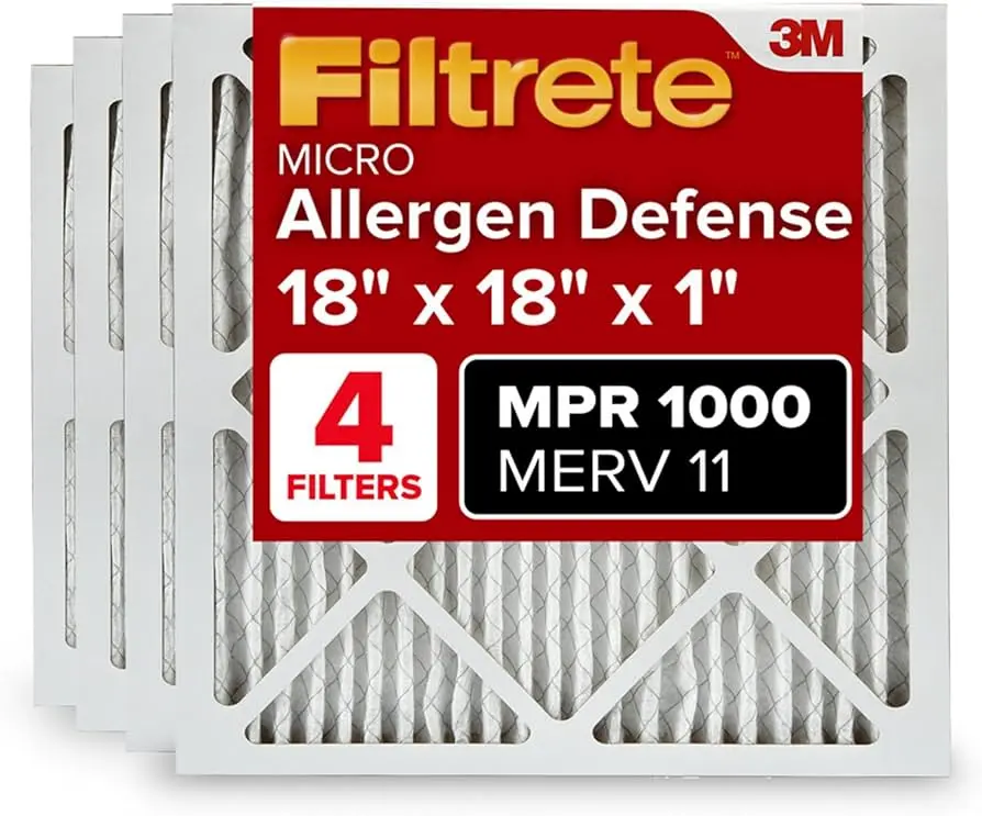 Air Conditioner Filter – 18" x 18" x 1".