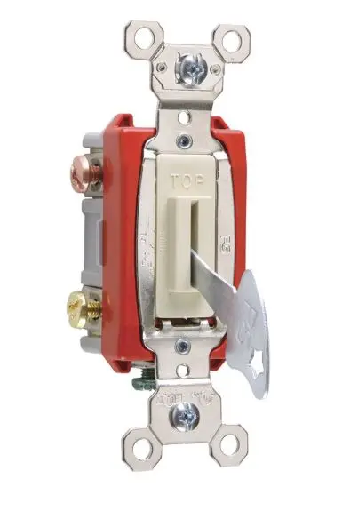 34111  1G 20A LOCKING IVORY SWITCH