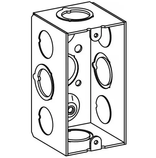 [HDB-1-MKO] HDB-1-MKO  1G HANDY BOX 2-1/8'' DEEP MKO