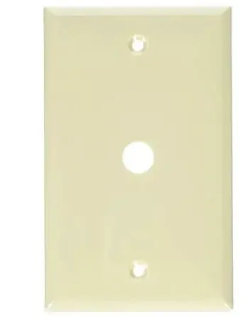 81630  1G PHONE PLATE IVORY