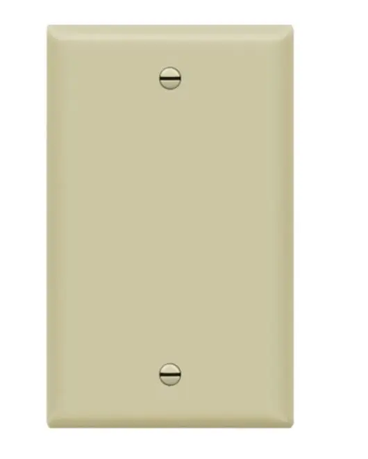81511  1G PLATE BLANK IVORY