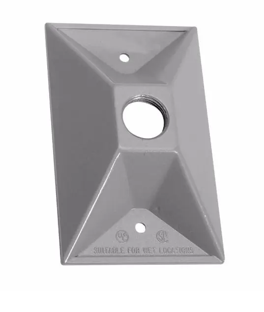 30356  1G WEATHERPROOF COVER 2HOLE 1/2''