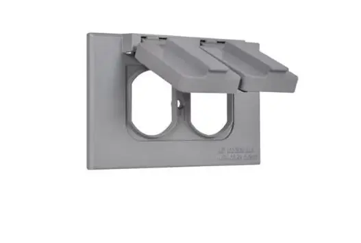 30501  1G Weatherproof COVER DUPLEX HRZ 1C-DH