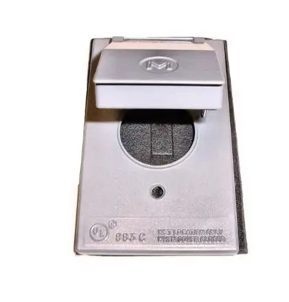 30509  1C-SV  1G WEATERPROOF  SINGLE VERT   PLATE 