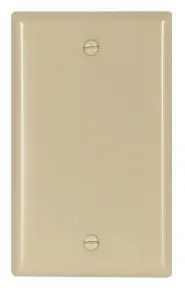 2129V-BOX   1G  BLANK PLATE IVORY 