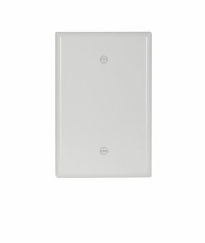 2129W-BOX  1G  BLANK PLATE WHITE
