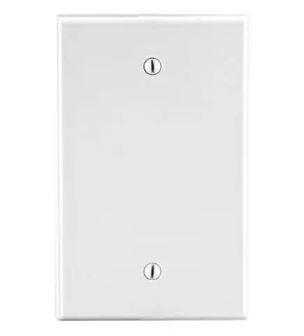 [SP13W] SP13W  1G  BLANK PLATE COVER WHITE