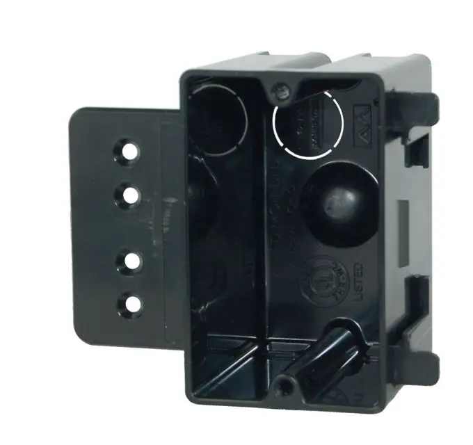 P-181H  1G NEW CONSTRUCTION PVC  Single gang electrical box for use with nonmetallic sheathed cable BOX