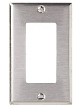 83401  1-GANG DECORA CHROME