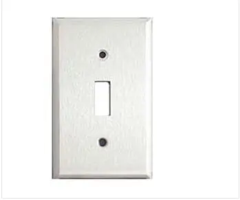 83071   1-Toggle Switch; 1 Gangs; Designated Size Standard; Steel; Chrome; Mirror Polished COVER