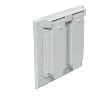 FC-261V   2-Gang Weatherproof Cover, Combination Device, Gray