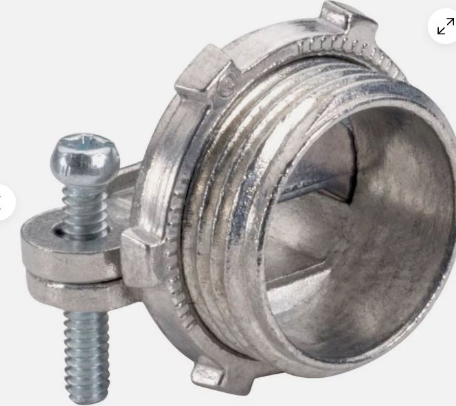 [956] Romex Connector – 2", Set-Screw (S/S)-