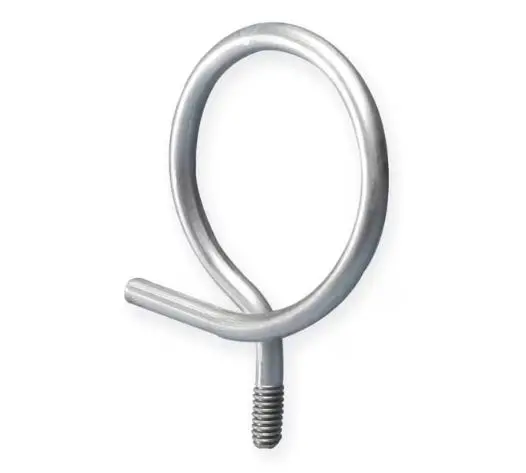 4BRT32    Bridle Ring, Conduit; Pipe Use, 2", Steel, Galvanized METAL